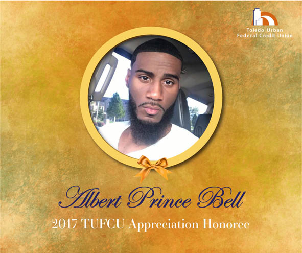 Image of Albert Prince Bell, 2017 T.U.F.C.U. Appreciation Honoree.