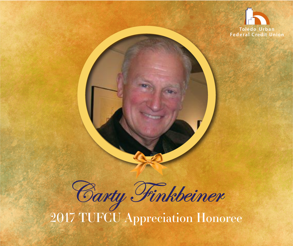 Image of Carty Finbeiner, 2017 T.U.F.C.U. Appreciation Honoree.