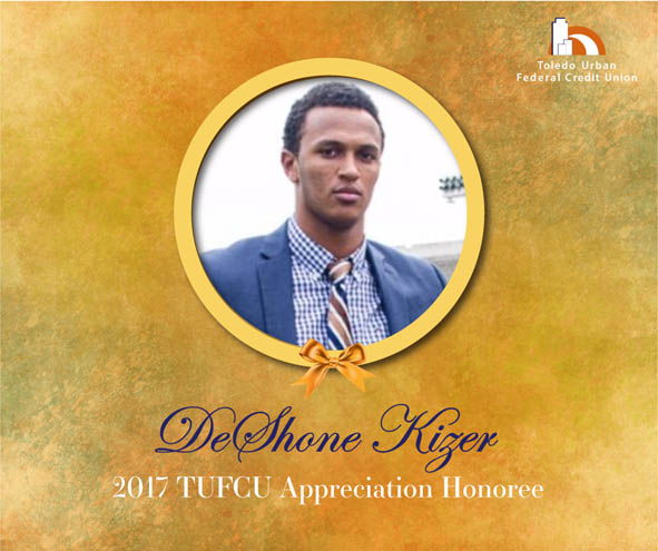 Image of DeShone Kizer, 2017 T.U.F.C.U. Appreciation Honoree.