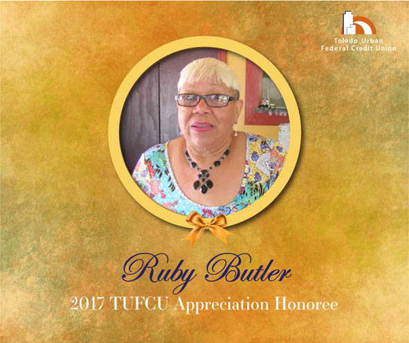 Image of Ruby Butler, 2017 T.U.F.C.U. Appreciation Honoree.