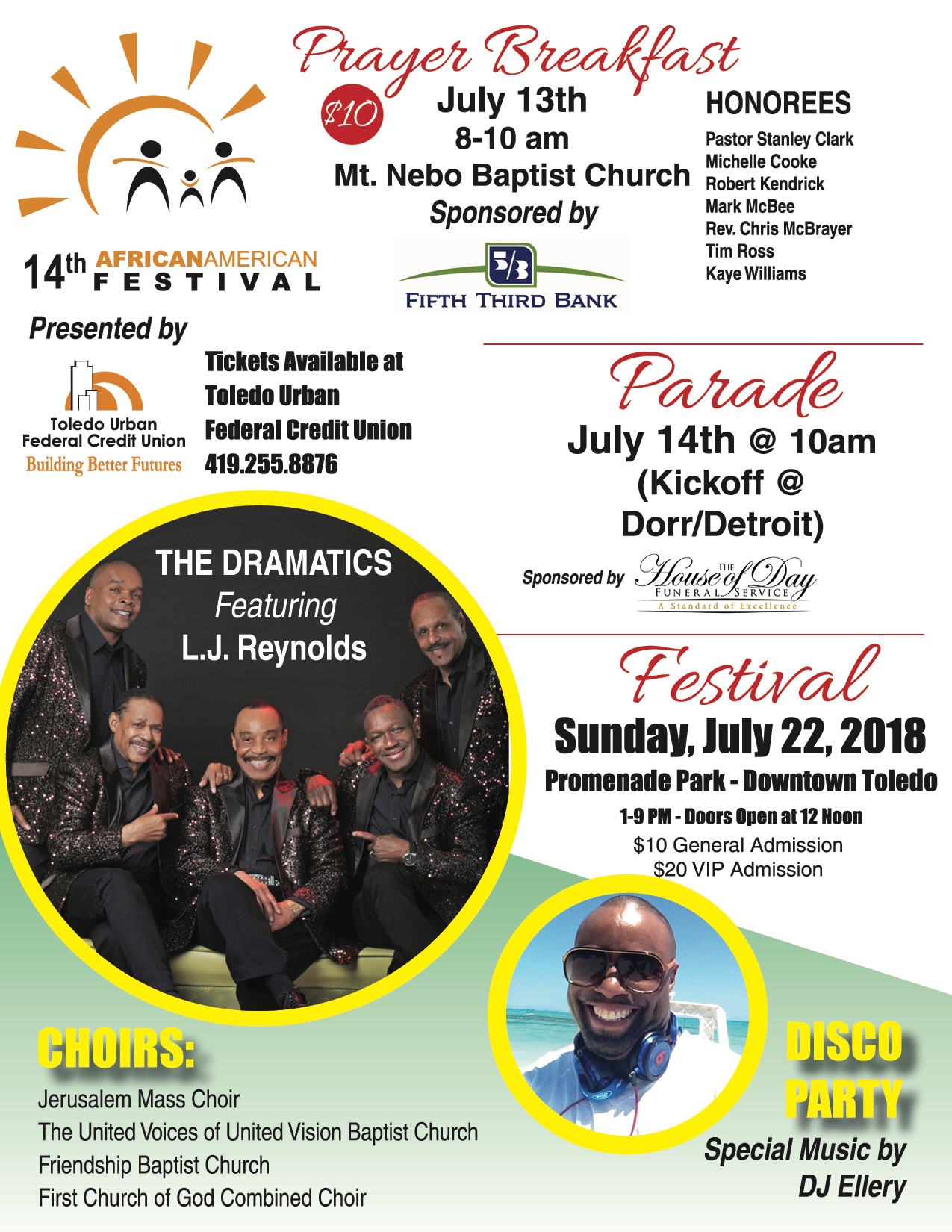 2018 Toledo African American Parade and Festival